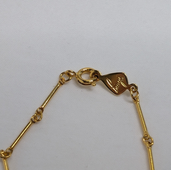 New Vintage Biagi Gold Necklace - Picture 3 of 7